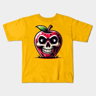 Apple the skull Kids T-Shirt